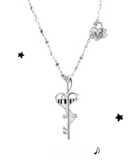 Melody key necklace