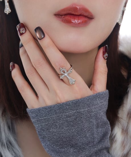 Sacred cross ring