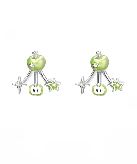Green apple star pierce