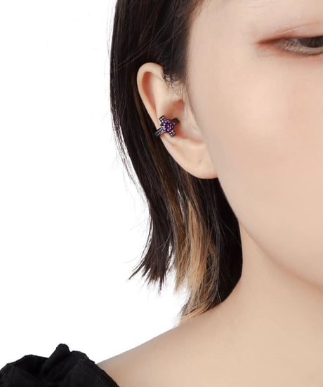 Radiant cross sparkle pierce