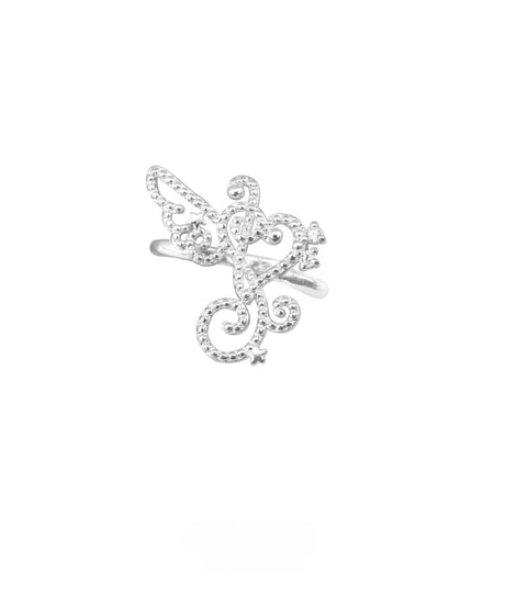 Angel heart melody ear cuff