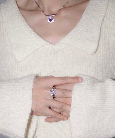 Lovely heart ring