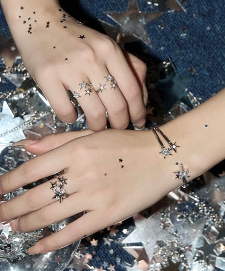 Three star bracelet