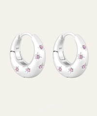 Stardust hoop pierce