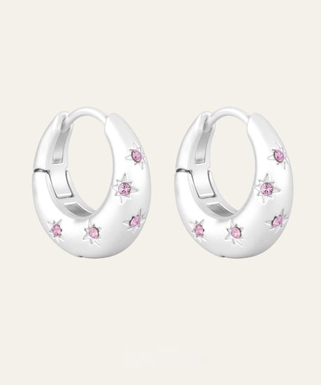 Stardust hoop pierce