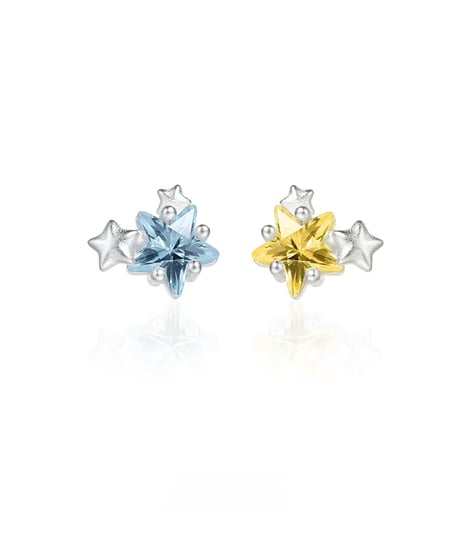 Wishing star stud pierce