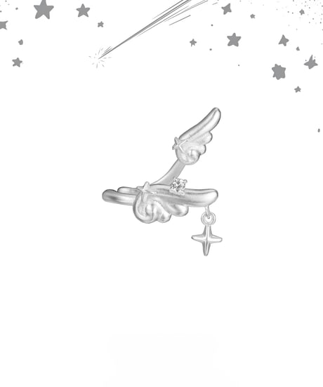 Angel ear cuff