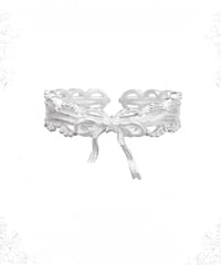 Elegance lace  ribbon ring