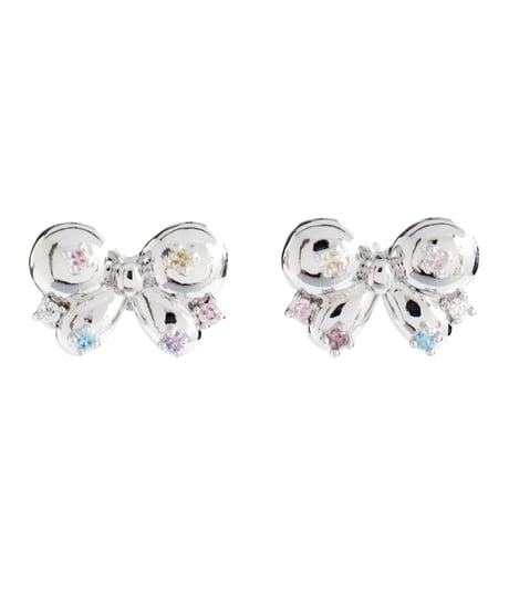 Colourful stone ribbon pierce