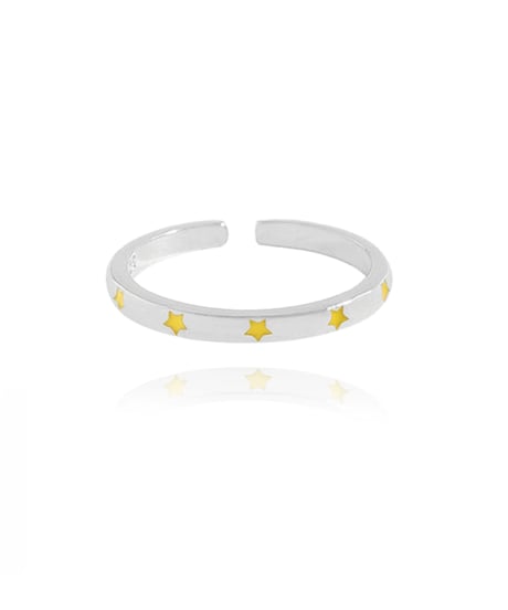 Colorful star ring