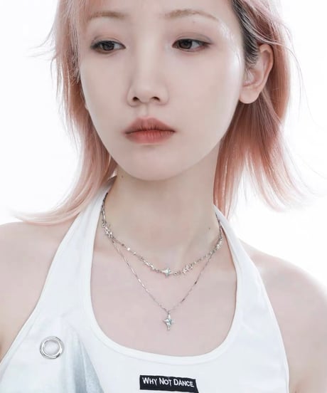 Ice stardust necklace