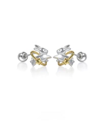 Rabbit star hoop pierce