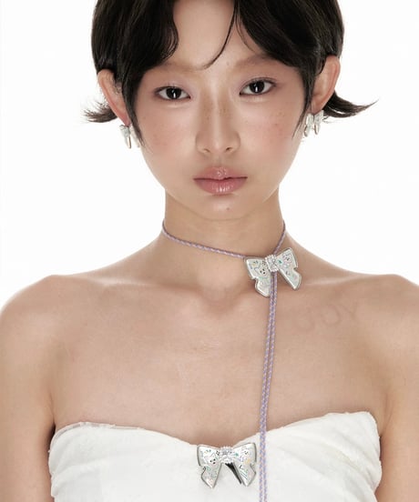 Dog ribbon choker