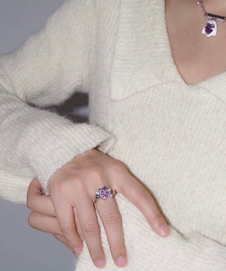 Lovely heart ring