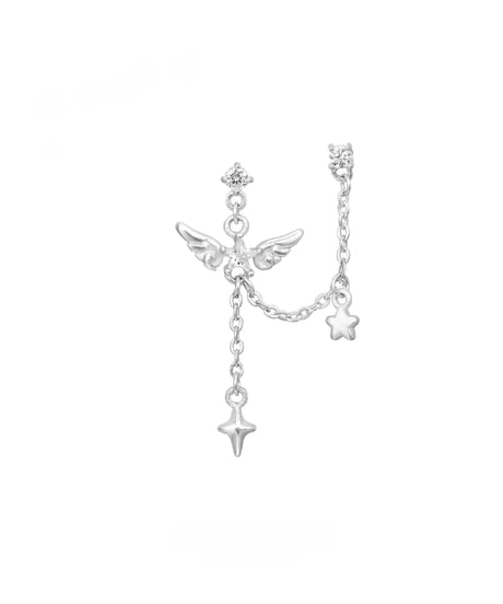 Angel drop chain pierce