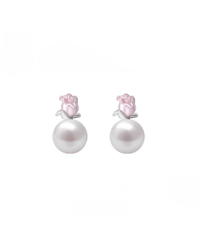Rose bloom pearl pierce