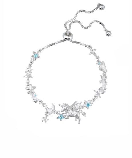 Pegasus blue star bracelet