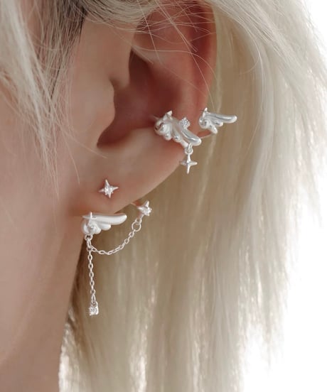 Angel ear cuff