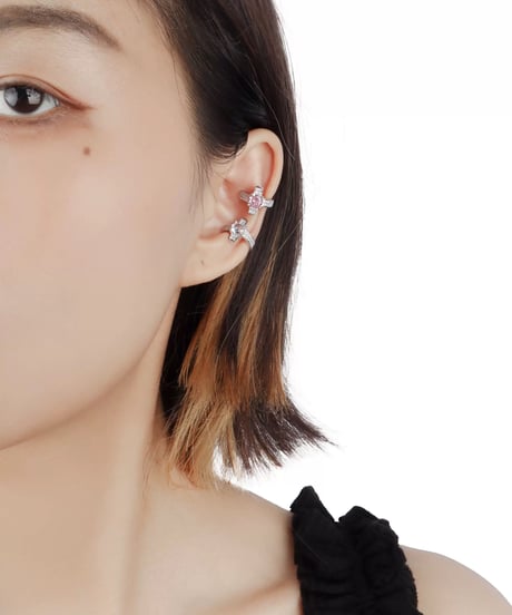 Radiant cross sparkle pierce