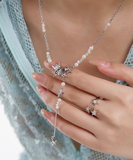 Many stars necklace