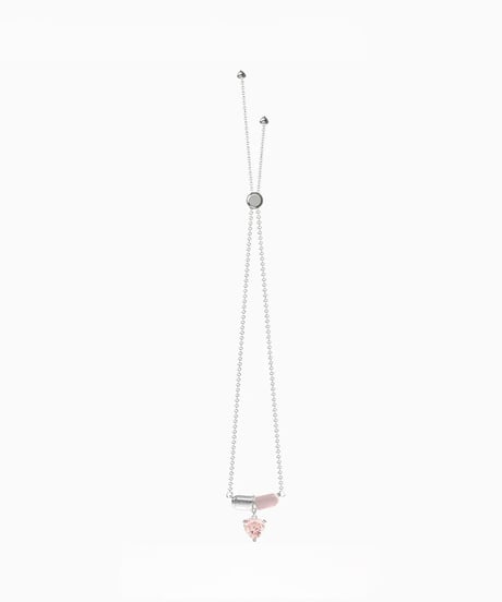 Capsule pink necklace