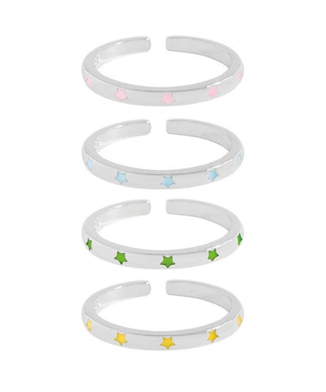 Colorful star ring