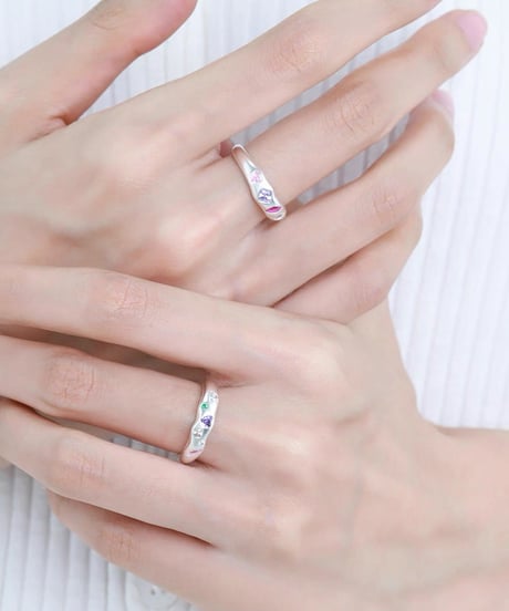 Multi color ring