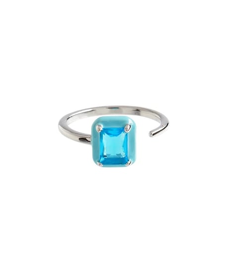 Motif gem ring