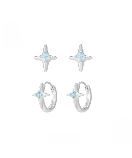 Blue sparkle pierce