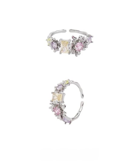 Glow bouquet ring
