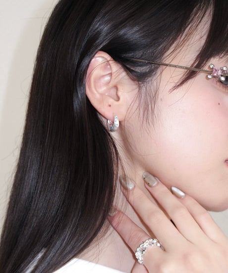 Stardust hoop pierce
