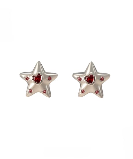 Star heart pierce