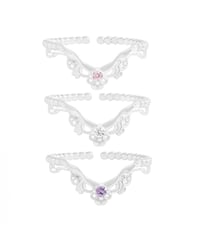 Grain tiara ring