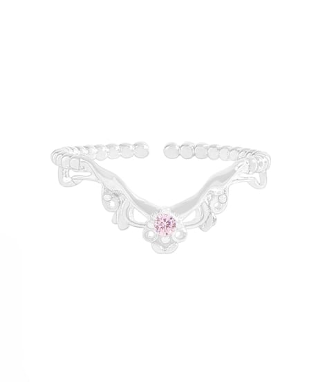 Grain tiara ring