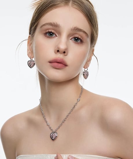 Cross heart pierce