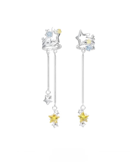 Wishing star drop ear cuff