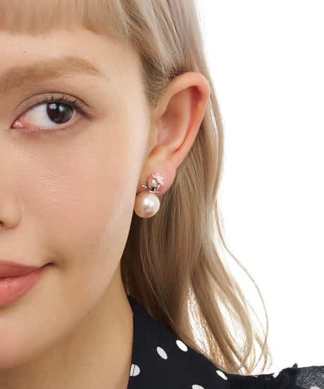 Rose bloom pearl pierce
