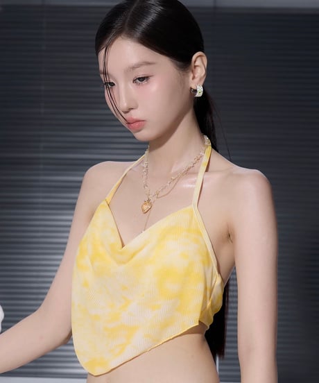 Strawberry crystal necklace