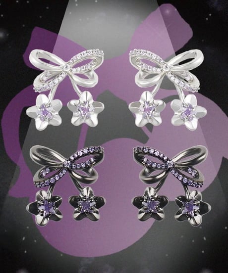 Mystic bloom ribbon pierce