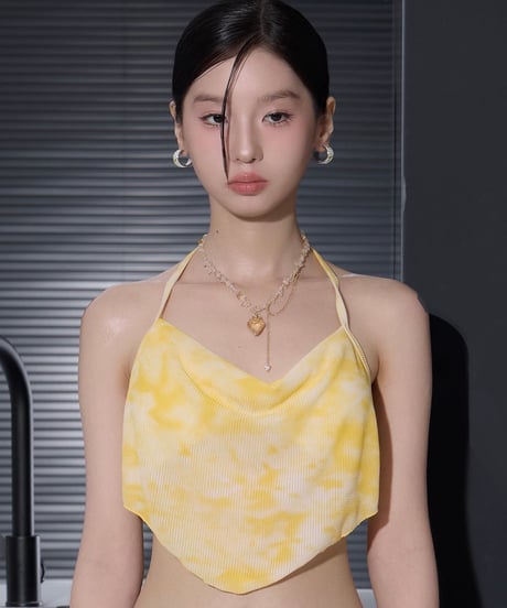 Strawberry crystal necklace