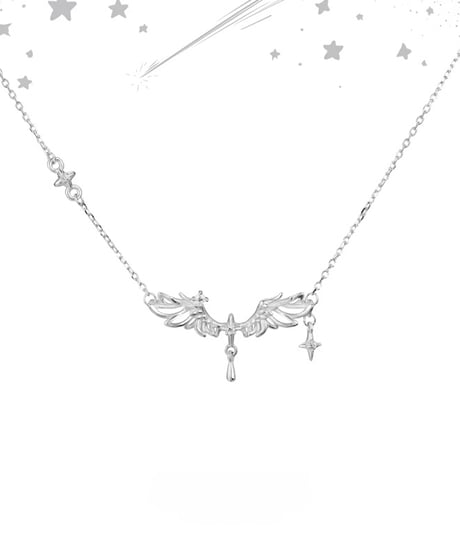 Angel wings necklace