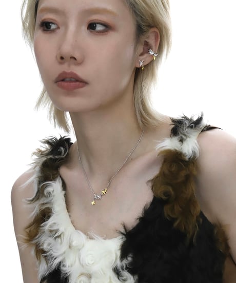 Butterfly ear cuff
