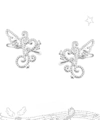 Angel heart melody ear cuff