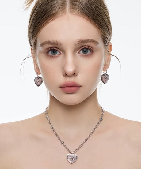 Cross heart pierce