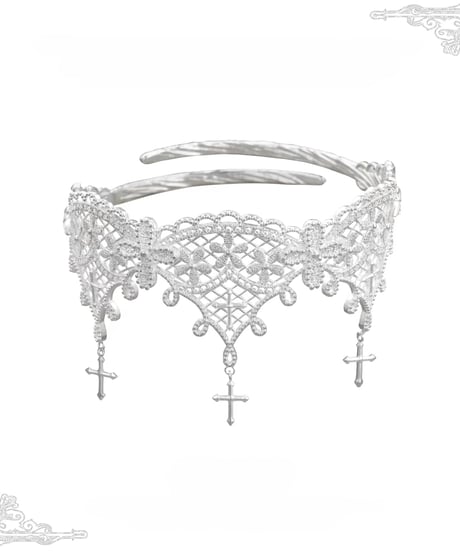Veil flower cross armlet
