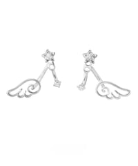 Angel silhouette pierce