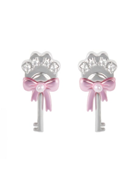 Paws key ribbon pierce