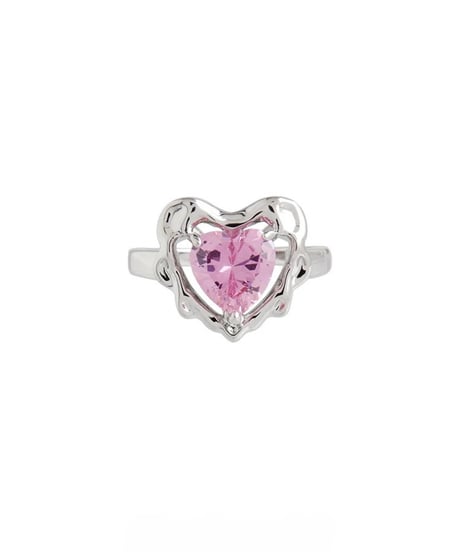 Heart melt ring