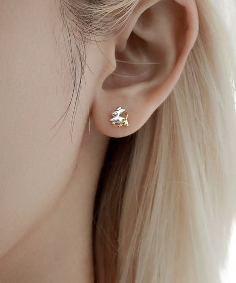 Rabbit star hoop pierce