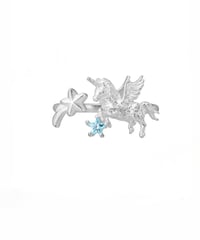 Pegasus blue star ring